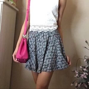 B&W Skater Skirt